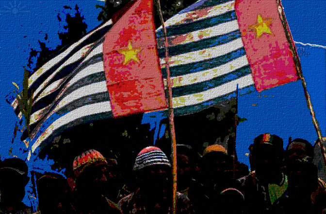 A voyager and a settler: West Papuans protest for freedom